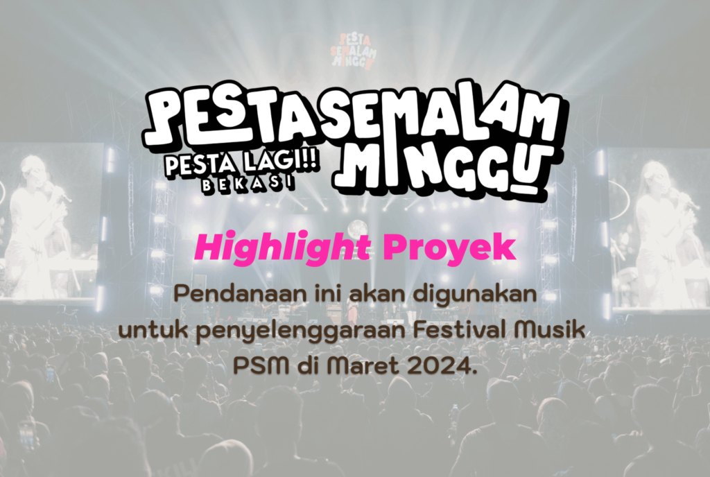 Pesta Semalam Minggu (PSM) kembali membuka pendanaan di EKUID